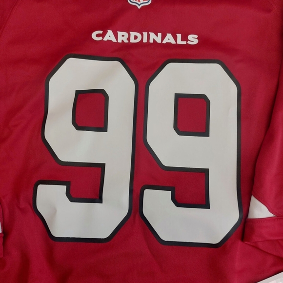 Nike Arizona Cardinals Jersey Mens Size XXL J.J. Watt #99 On Field Red - Picture 3 of 11